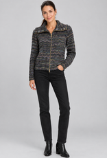 Autumn Cashmere Zip Front  Cardigan