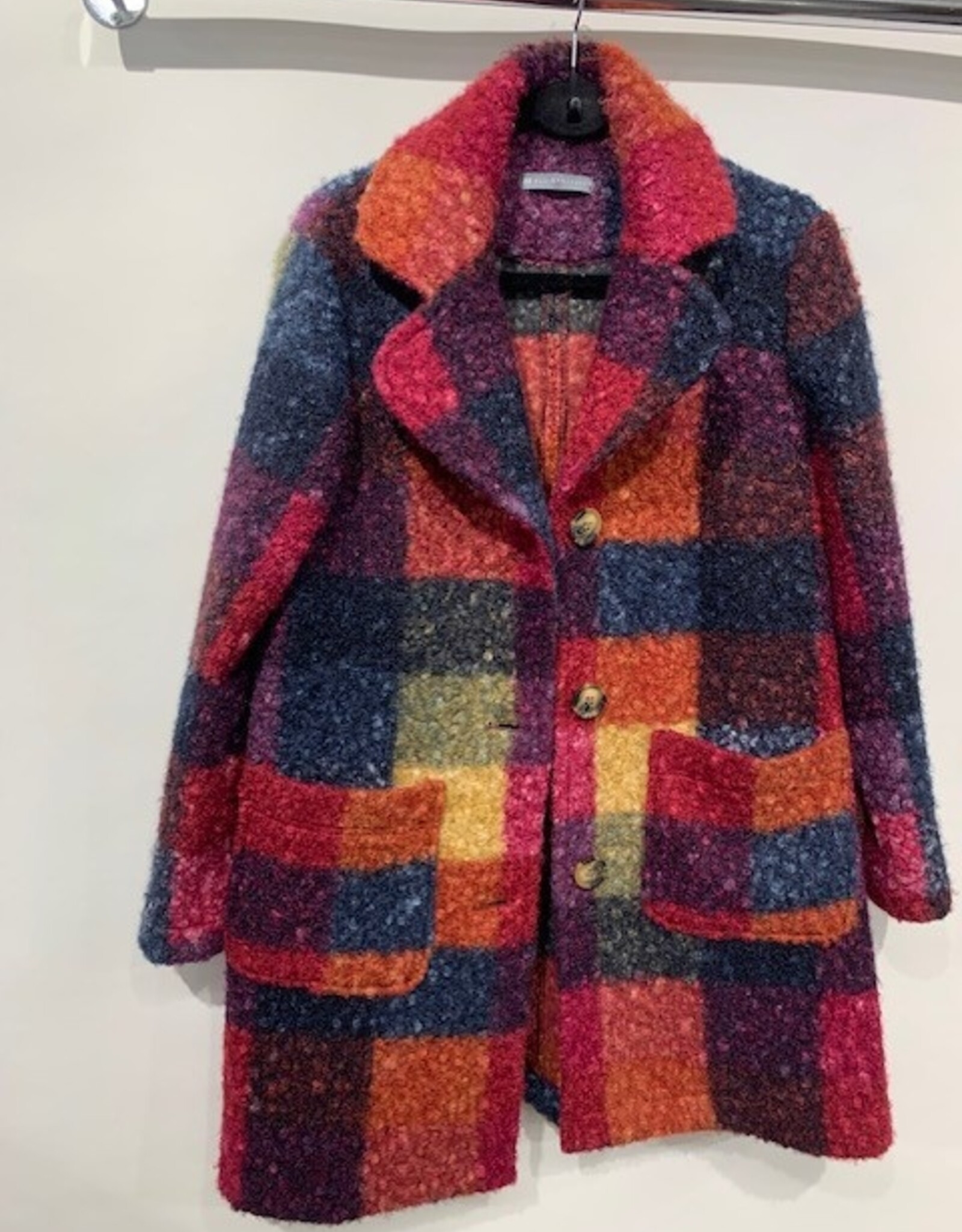 Elliott Lauren Colorblock Coat