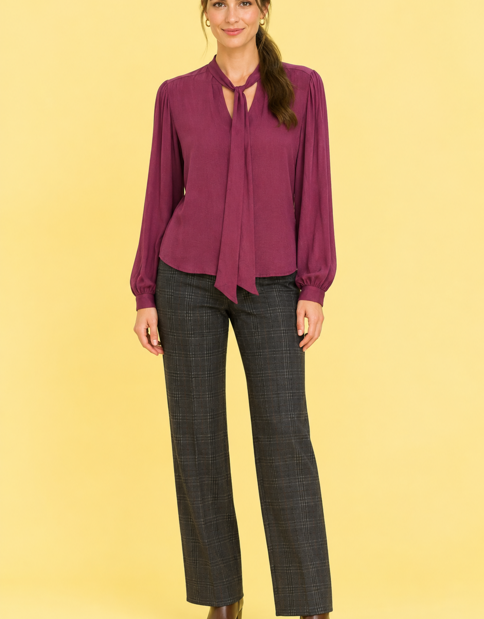 Elliott Lauren Plaid Pant
