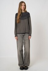 REPEAT CASHMERE Fair Isle Pullover