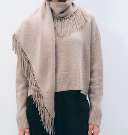 White + Warren Scarf Sweater