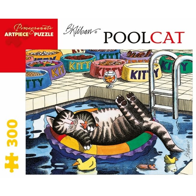 Puzzles - B. Kliban: Poolcat 300-Piece
