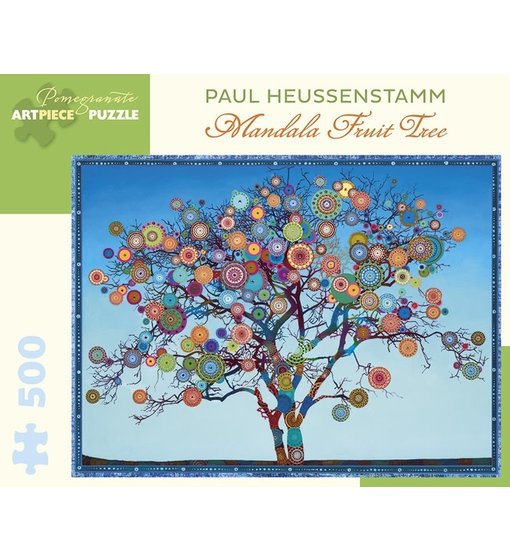 Puzzles - Heussenstamm: Mandala Fruit Tree: 500-Piece