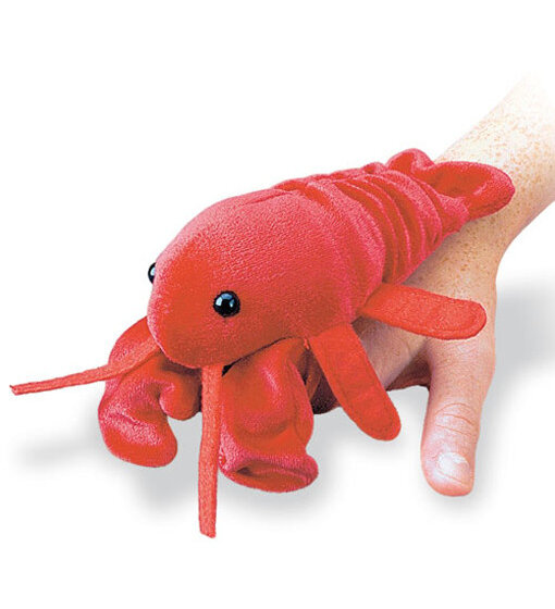 Chopper Lobster - Finger Puppet