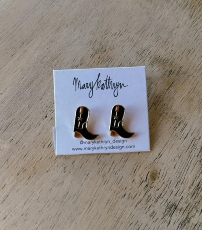 Mary Kathryn Design Black Cowboy Boot Studs