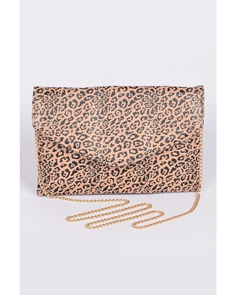 animal print clutch