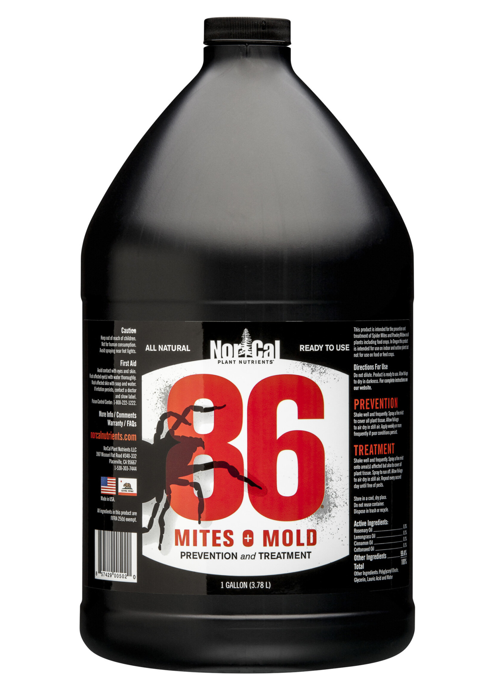 86 Mite and Mold 86 Mites and Mold 1 Gallon RTU