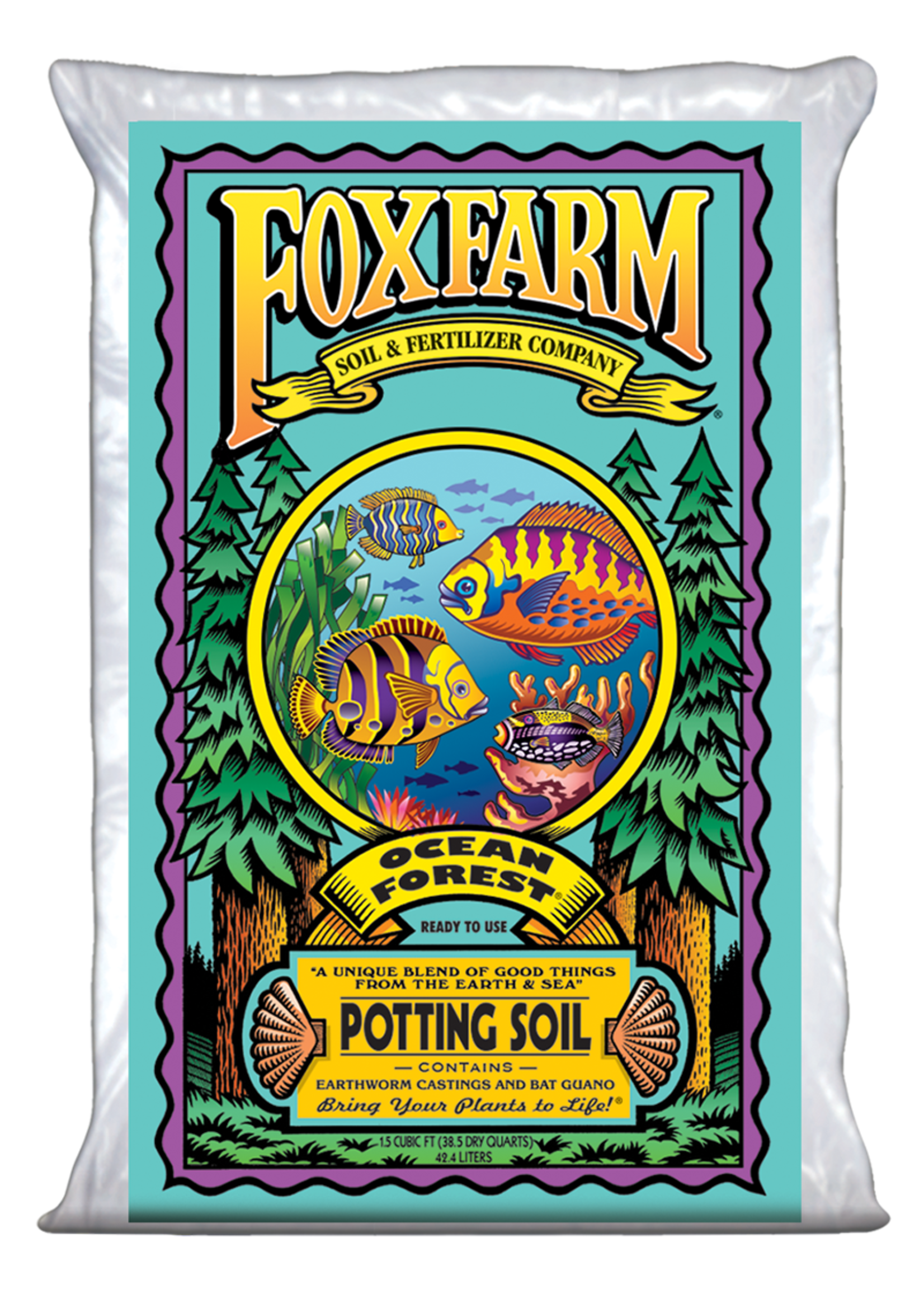 FoxFarm Ocean Forest Potting Soil 1.5cf (75/Plt)