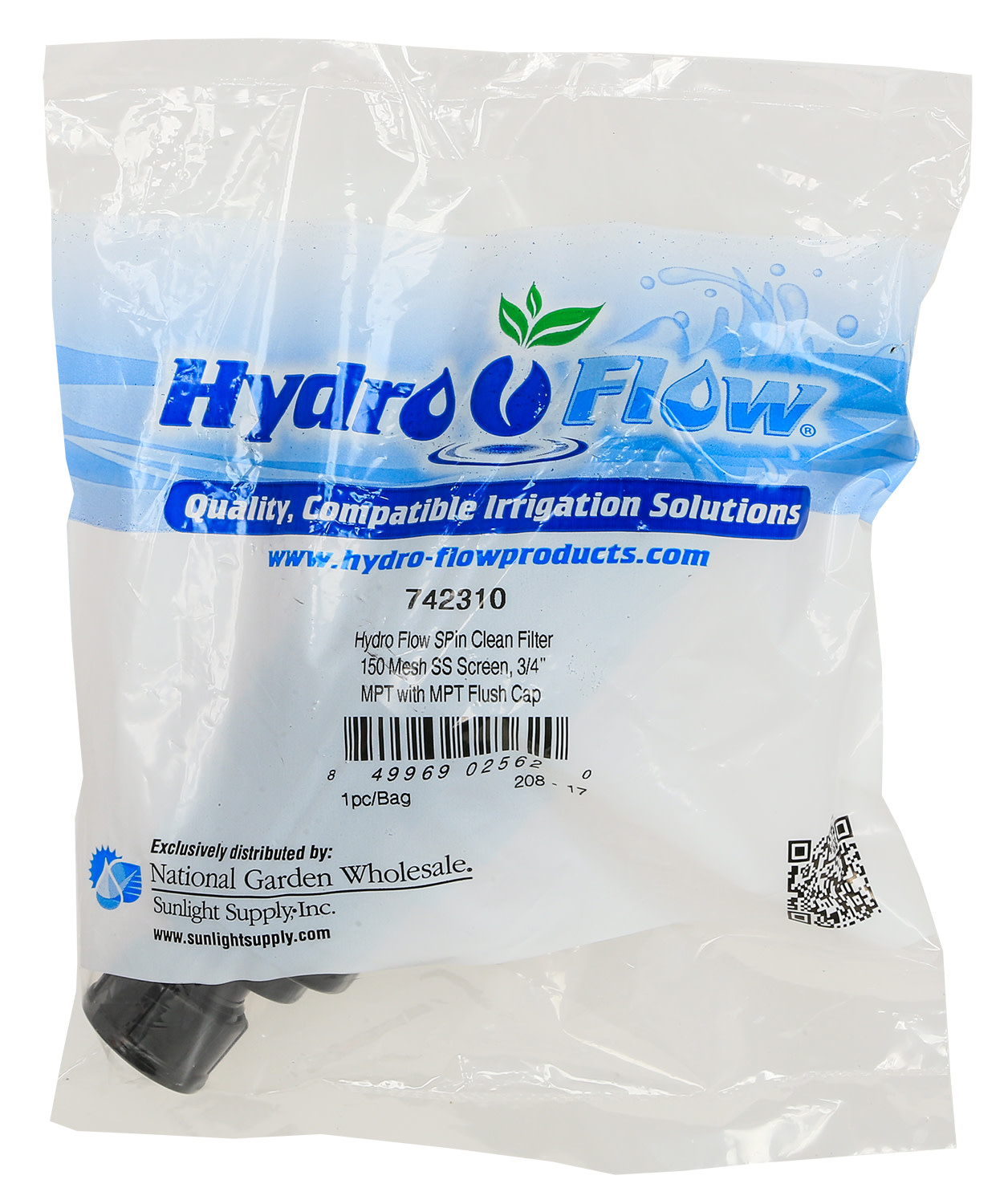Hydro Flow Hydro Flow Spin Clean Filter 150 Mesh SS Screen 3/4 inch