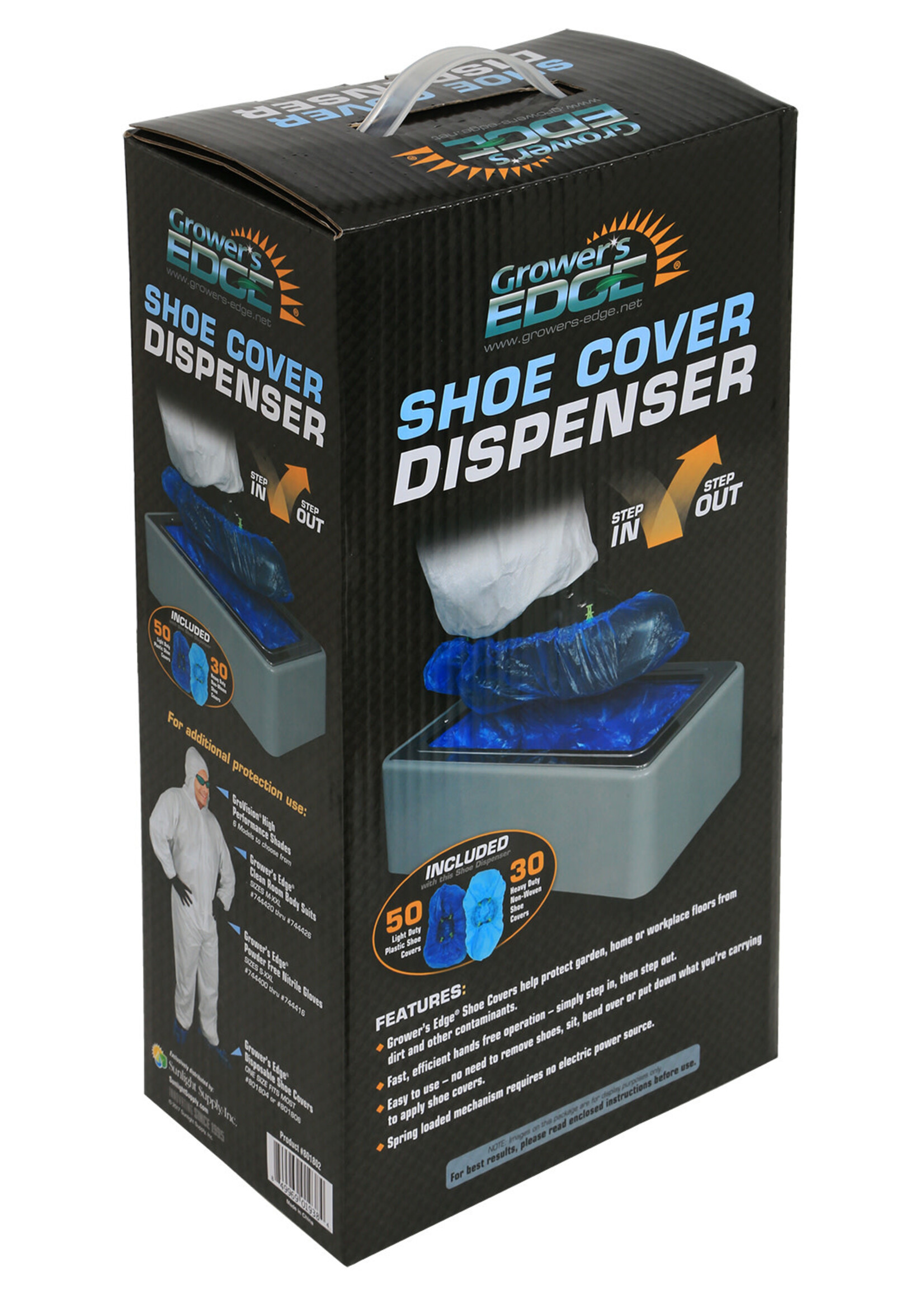 Growers Edge Grower's Edge Shoe Cover Dispenser
