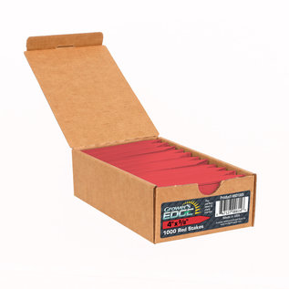 Growers Edge Grower's Edge Plant Stake Labels RED - 1000/Box