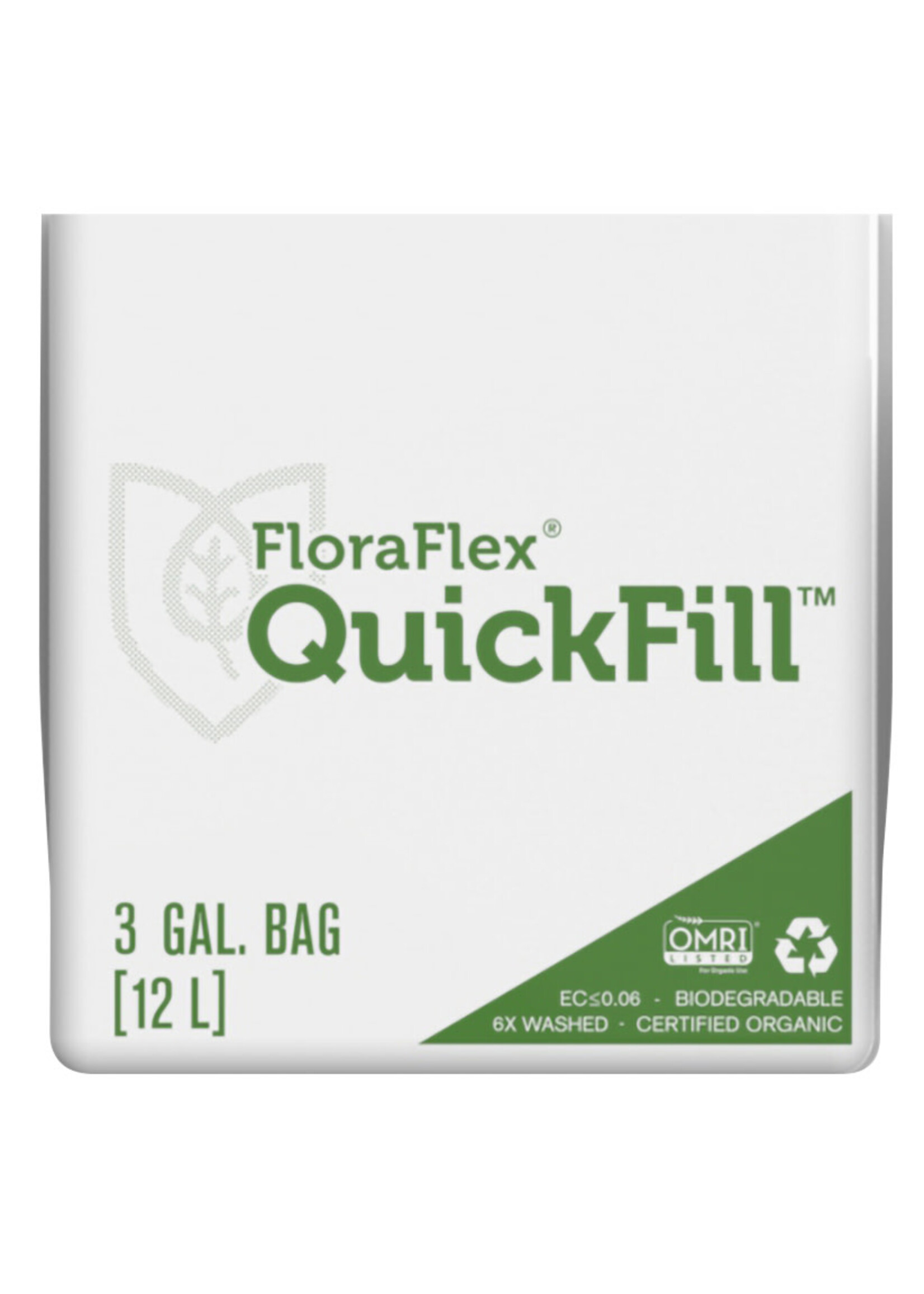 FloraFlex Quickfill 2 Gallon Bag - 60% WHC