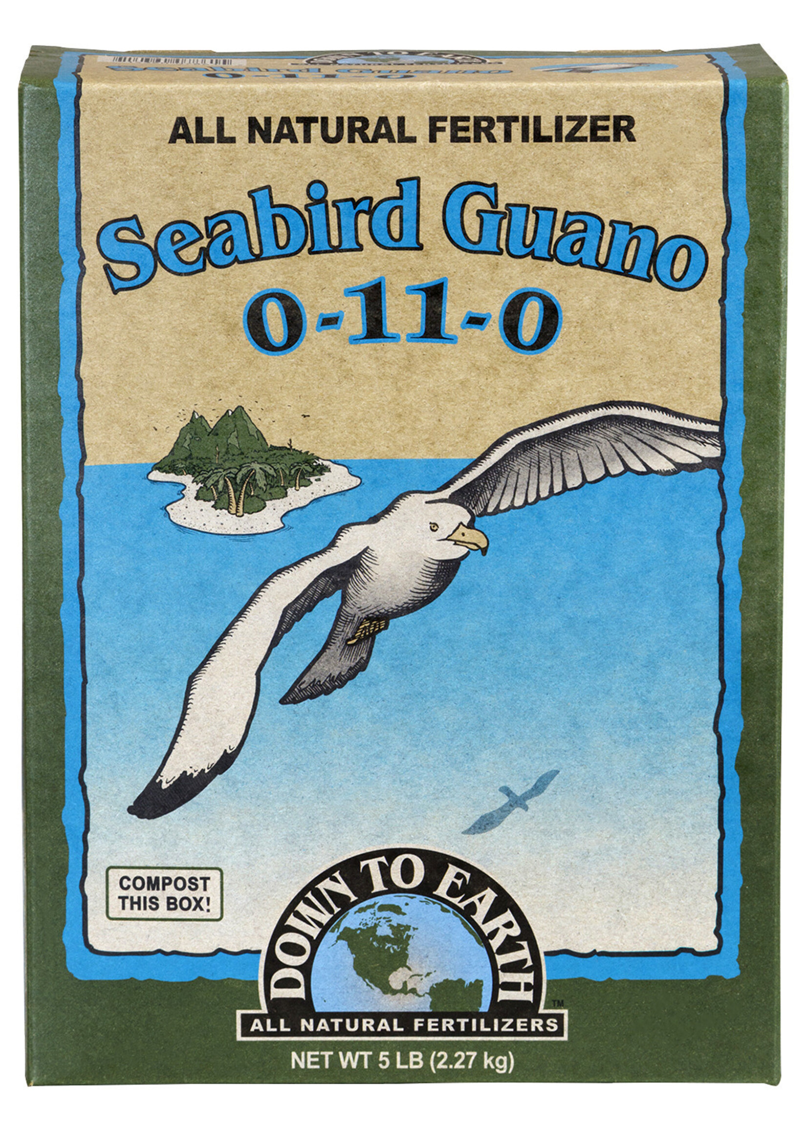 Down To Earth Down To Earth High Phosphorus Seabird Guano - 5 lb