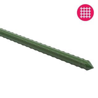 2' Steel Stake Plant Support - Green 20 pack - THIN
