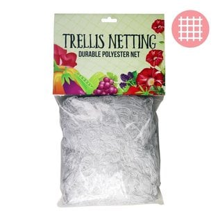 5'X60' Trellis Netting White