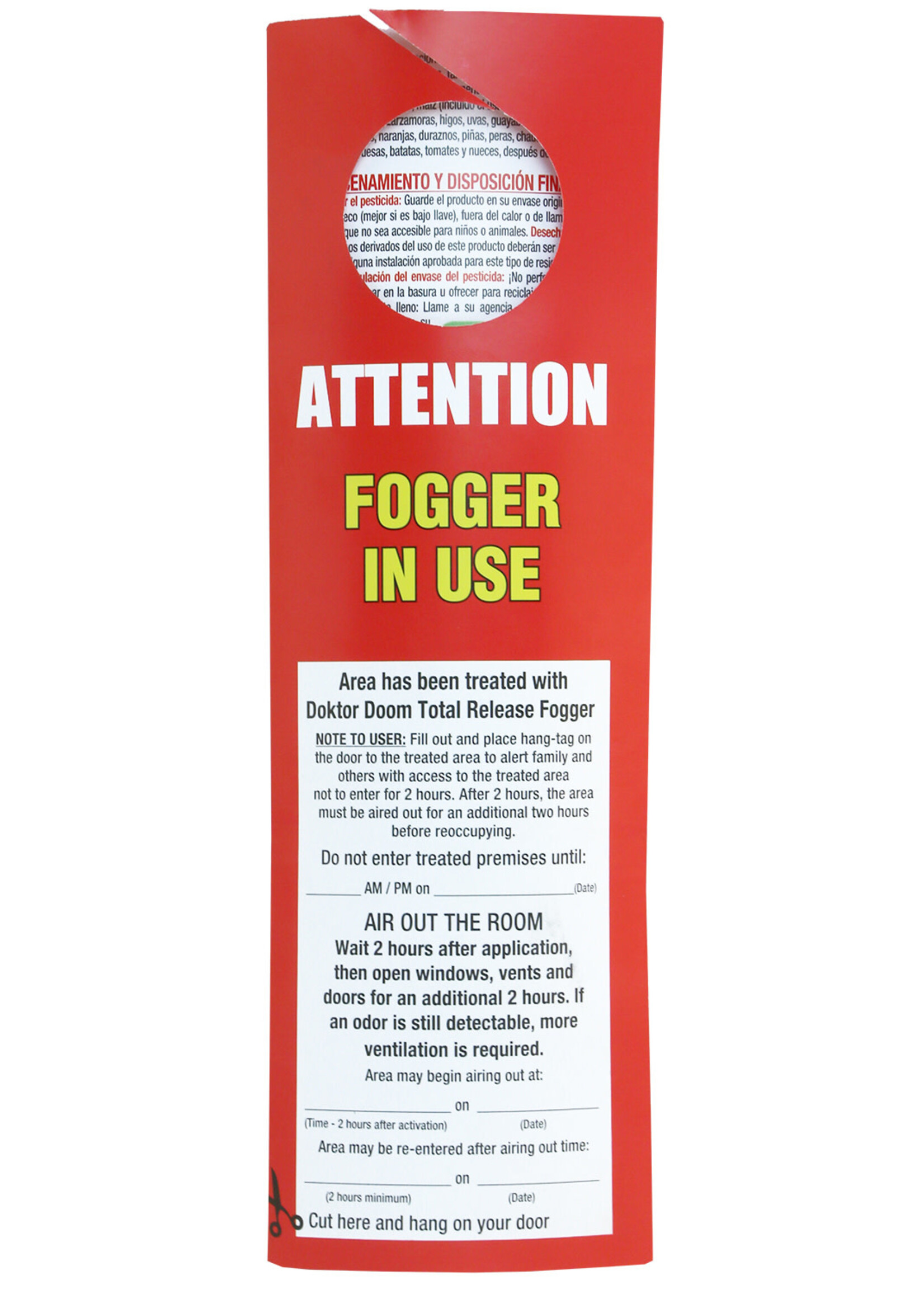 Doktor Doom Doktor Doom Fogger 5.5 oz (12/Cs)