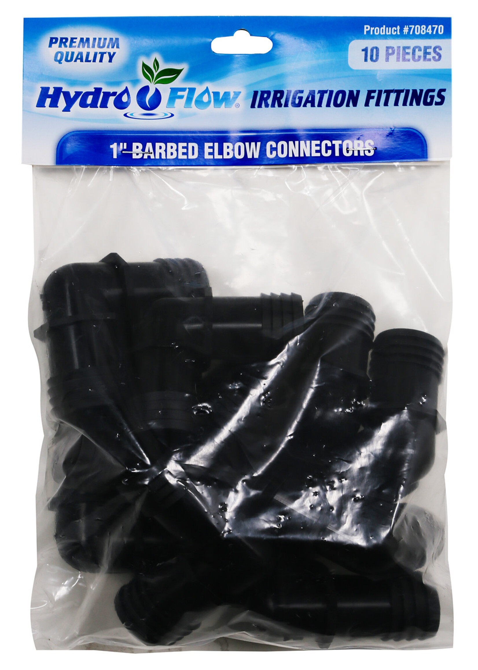 Hydro Flow Hydro Flow Premium Barbed Elbow 1 in (10/Bag)