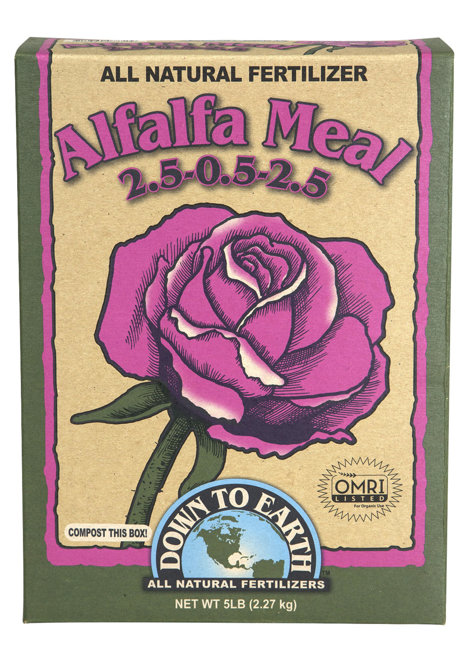 Down To Earth Down To Earth Alfalfa Meal - 5 lb (6/Cs)