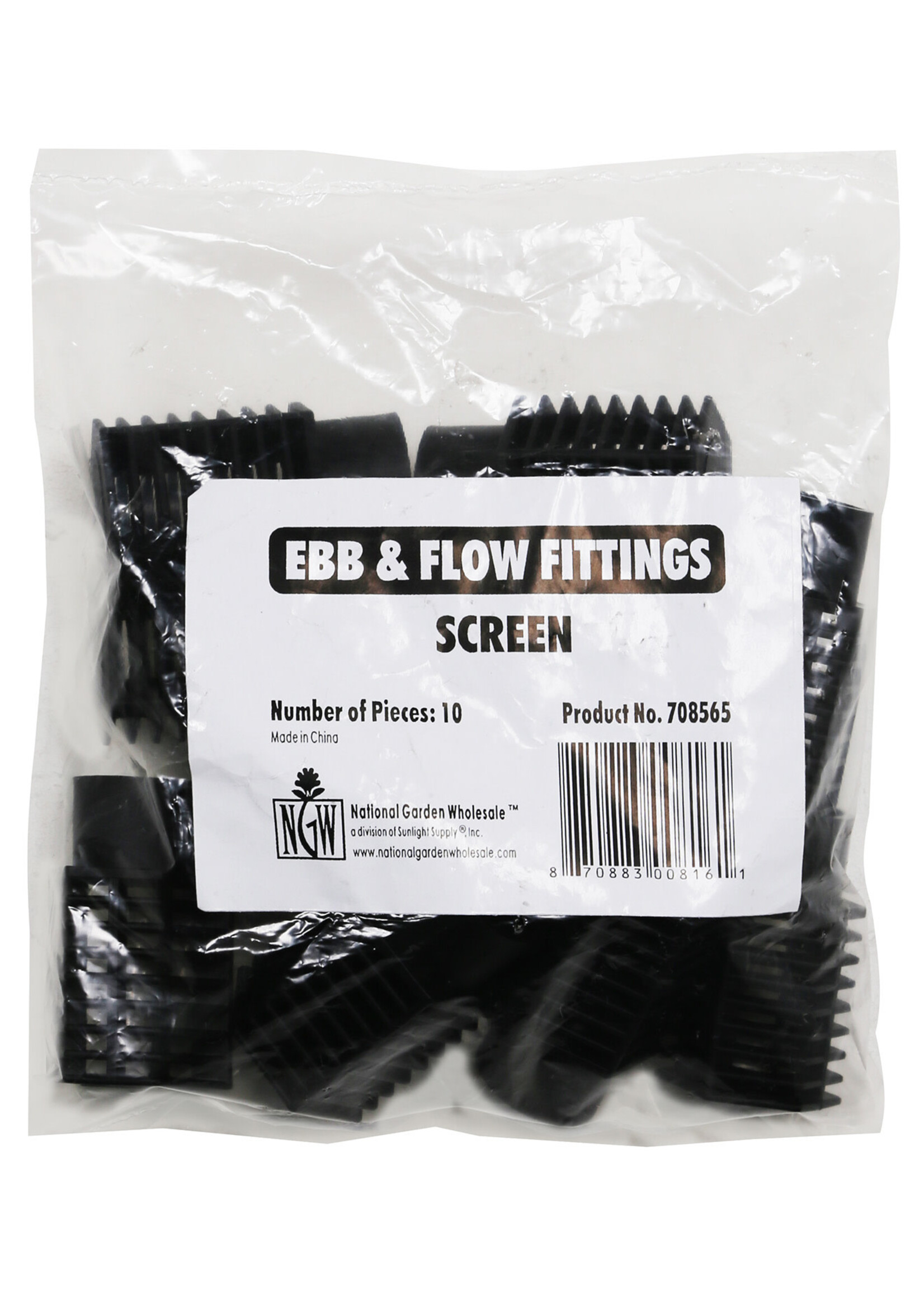 Hydro Flow Hydro Flow Ebb & Flow Screen Fitting (10/Bag)