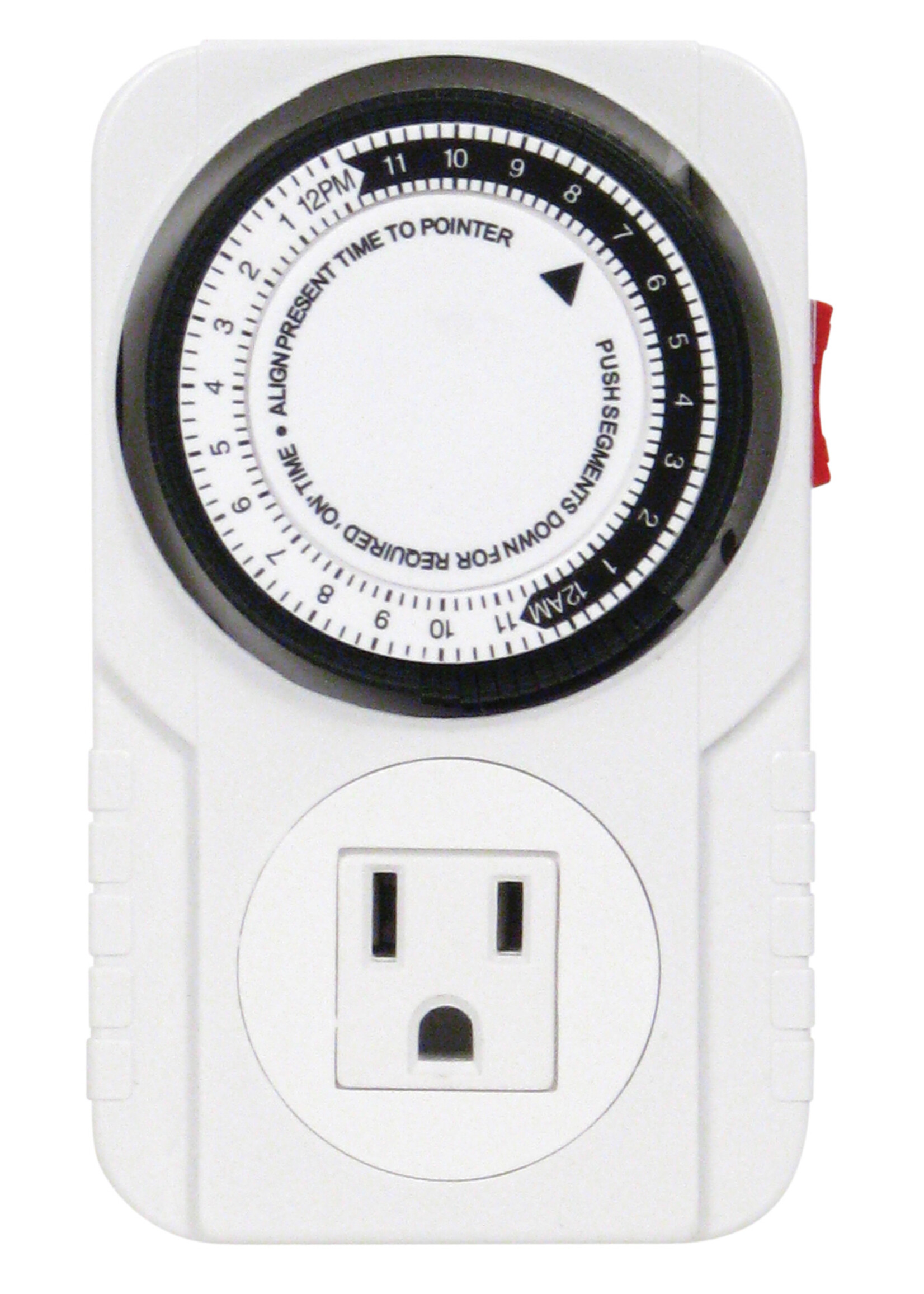 Titan Controls Titan Controls Apollo 6 - One Outlet Mechanical Timer (10/Cs)