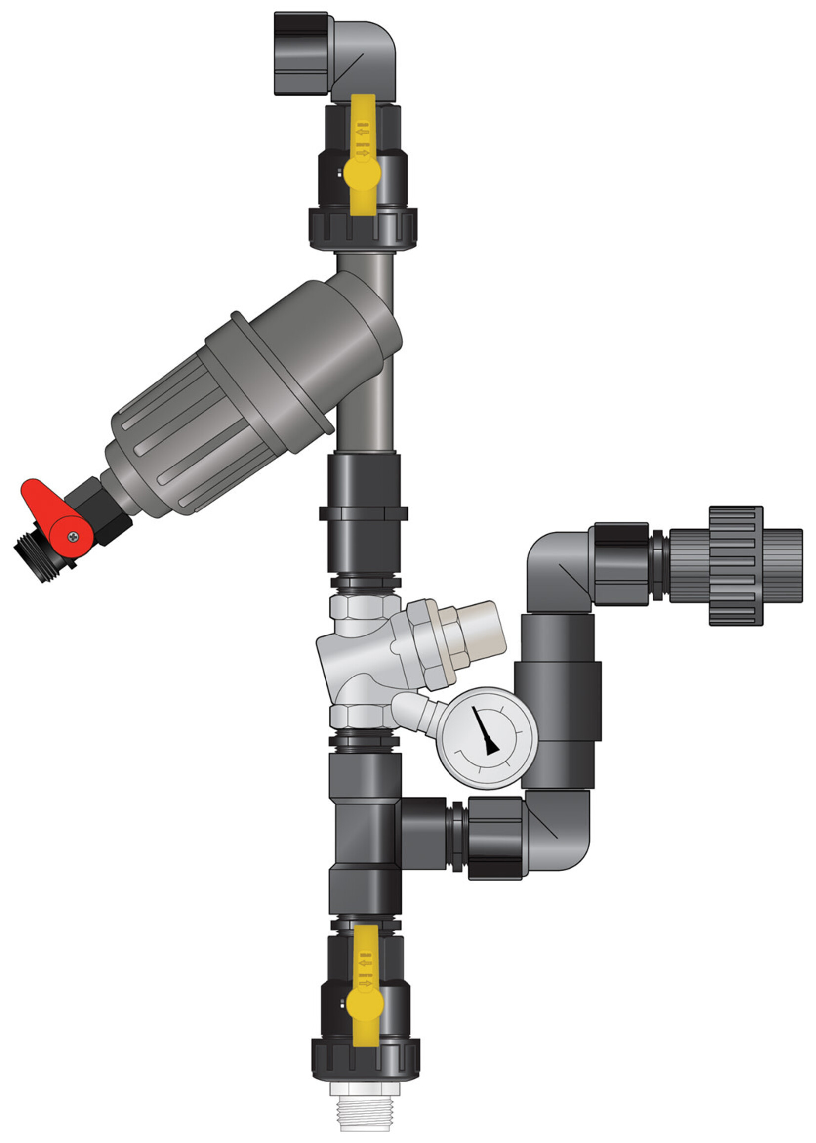 Dosatron Dilution Solutions Nutrient Delivery System Starter Kit - 3/4 in [HYKSTART]