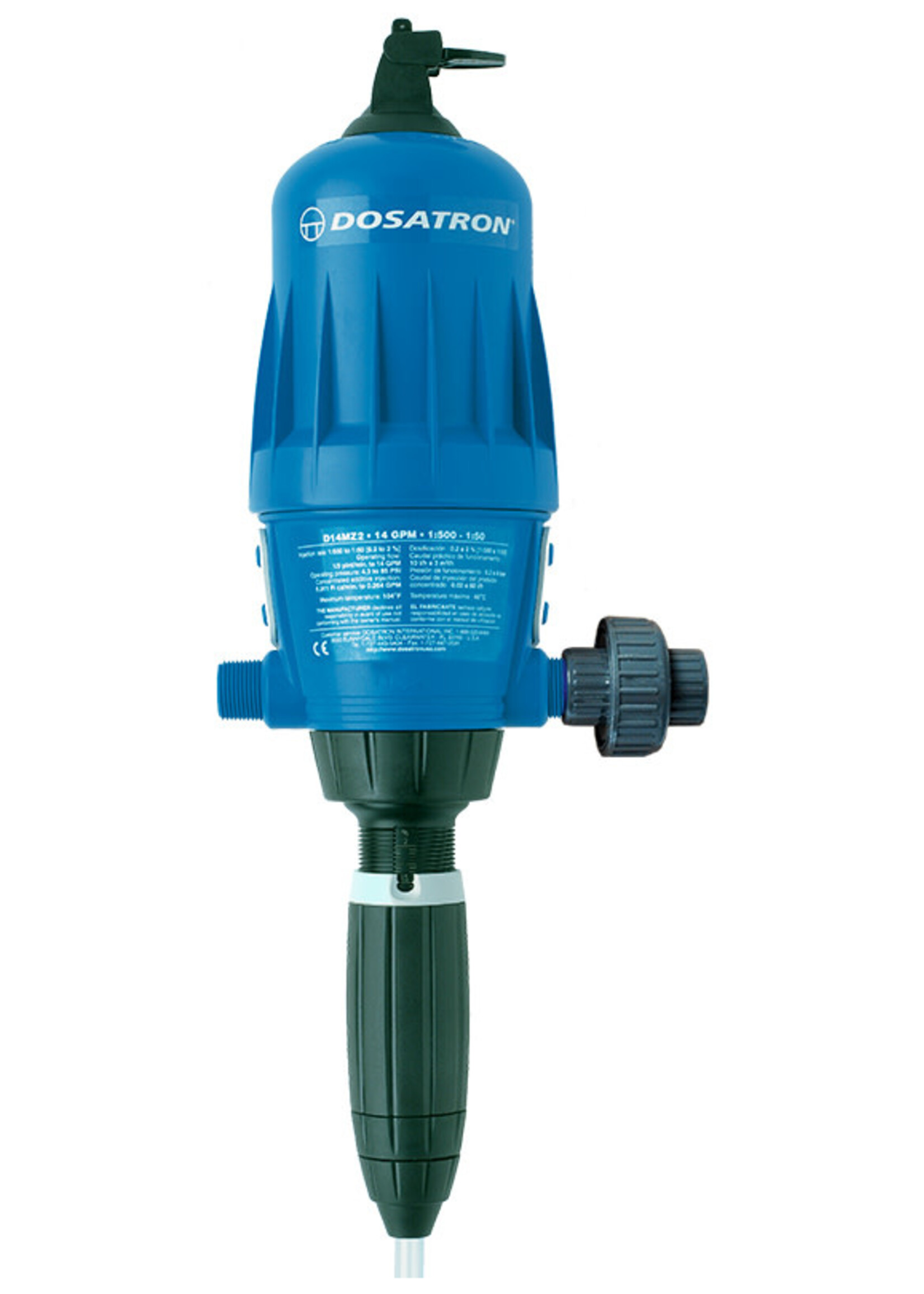 Dosatron Dosatron Water Powered Doser 14 GPM 1:500 to 1:50 - 3/4 in [D14MZ2VFBPHY]