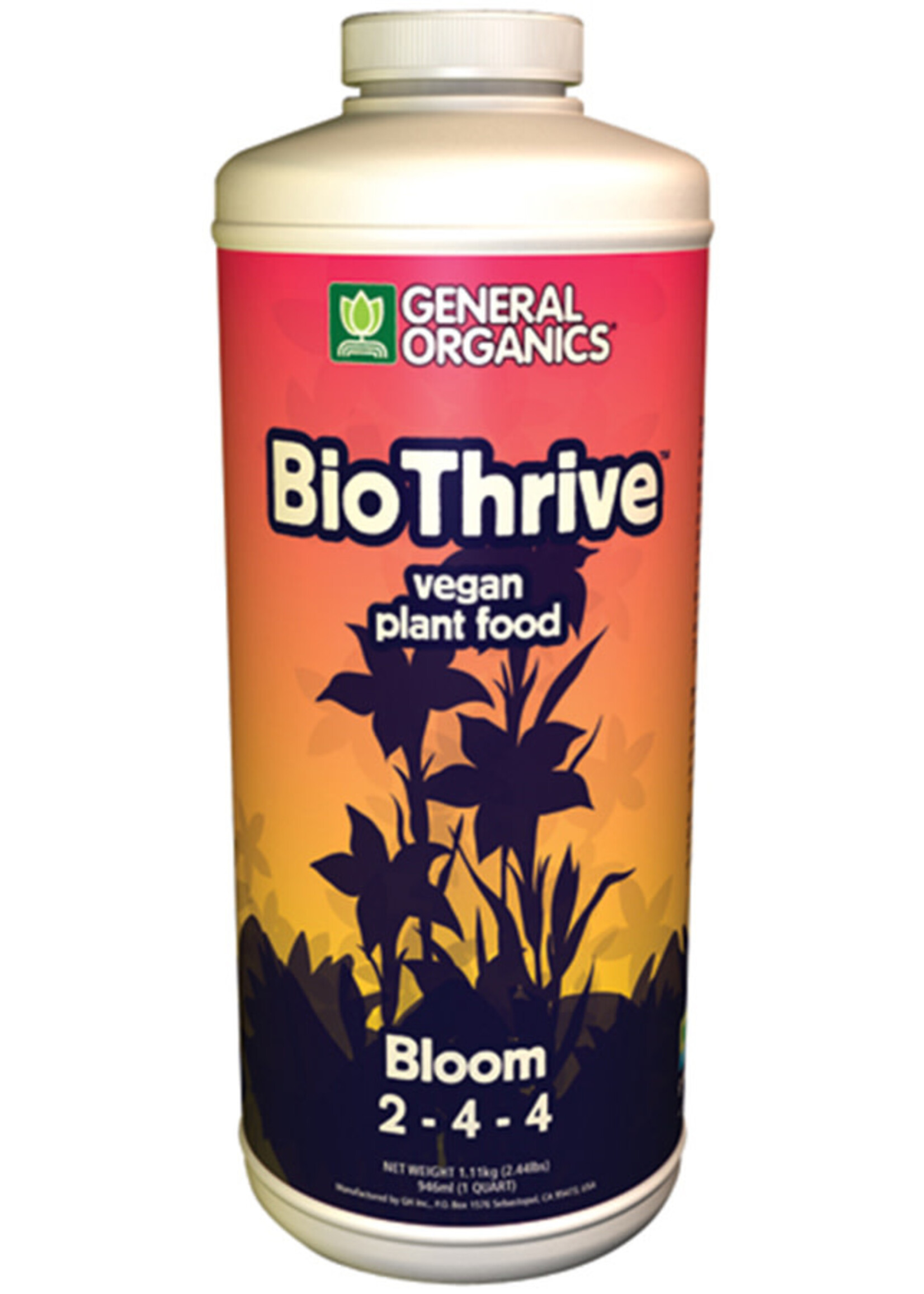 General Hydroponics GH General Organics BioThrive