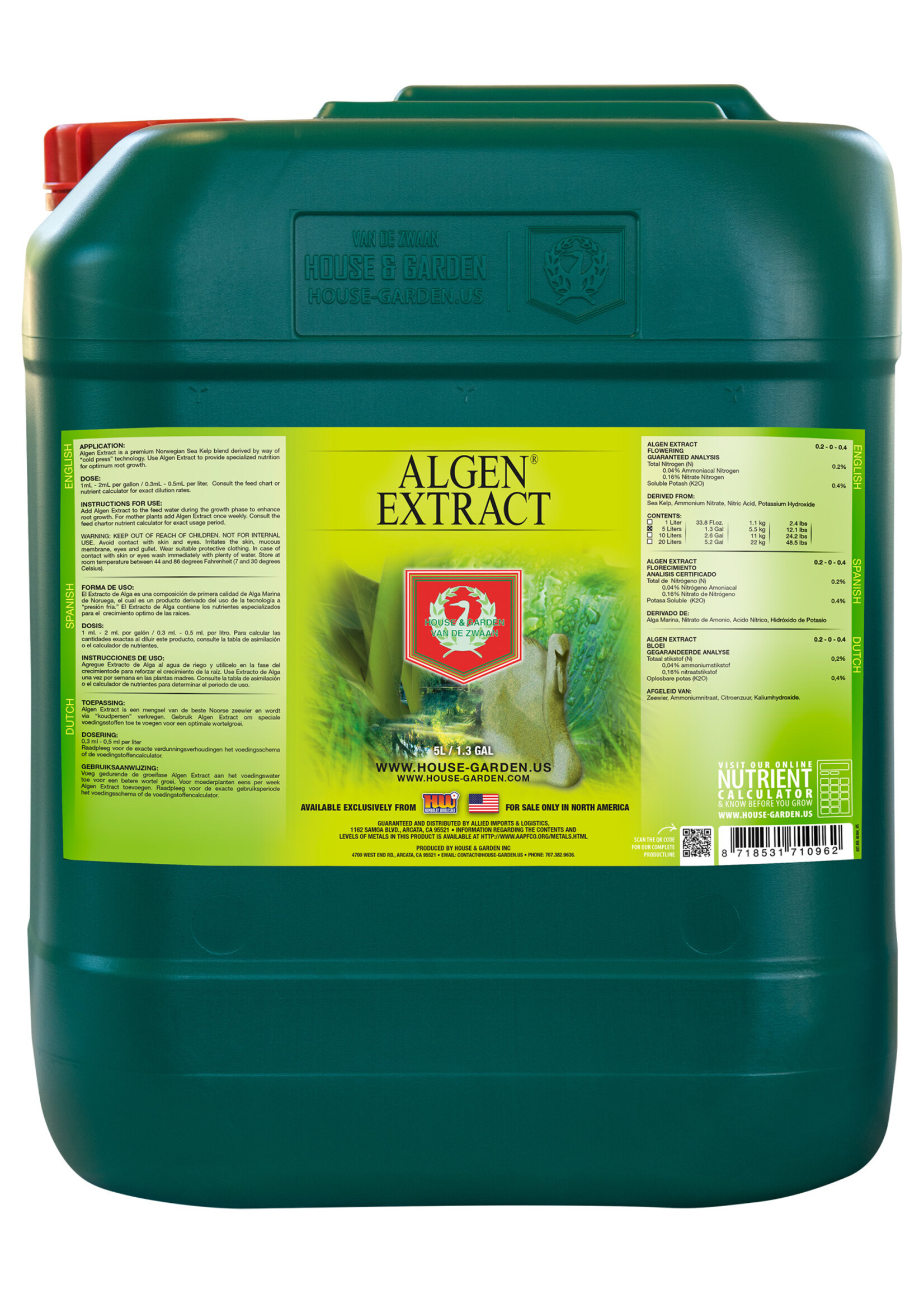 House & Garden House & Garden Algen Extract