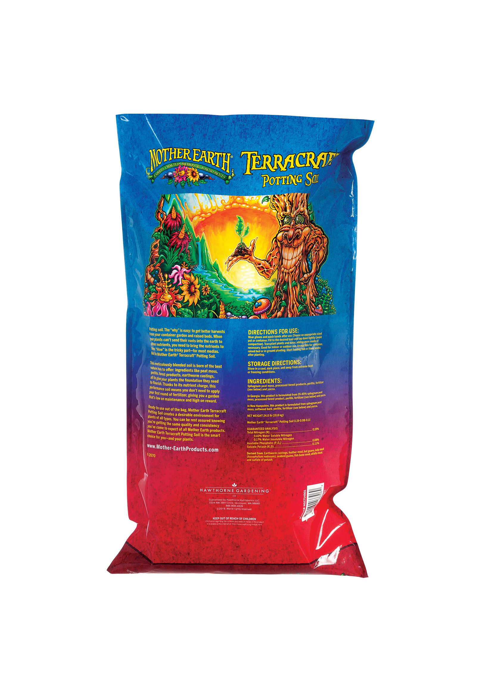 Mother Earth MOTHER EARTH TERRACRAFT SOIL 2CF(39/Plt)