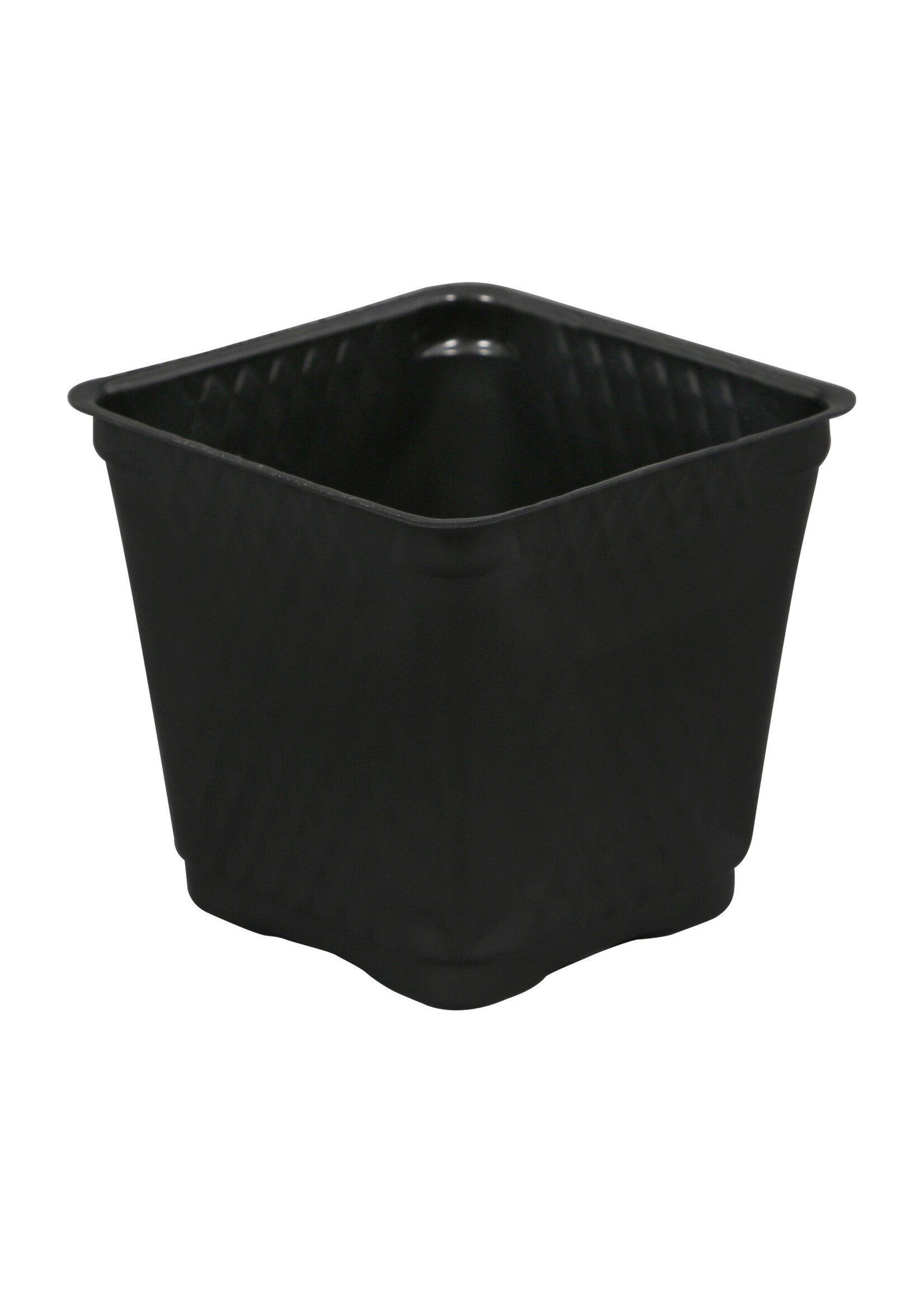 Gro Pro Gro Pro Black Plastic Pot  3.5 in x 3.5 in x 3 in  (1375/Cs)