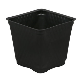 Gro Pro Gro Pro Black Plastic Pot  3.5 in x 3.5 in x 3 in  (1375/Cs)