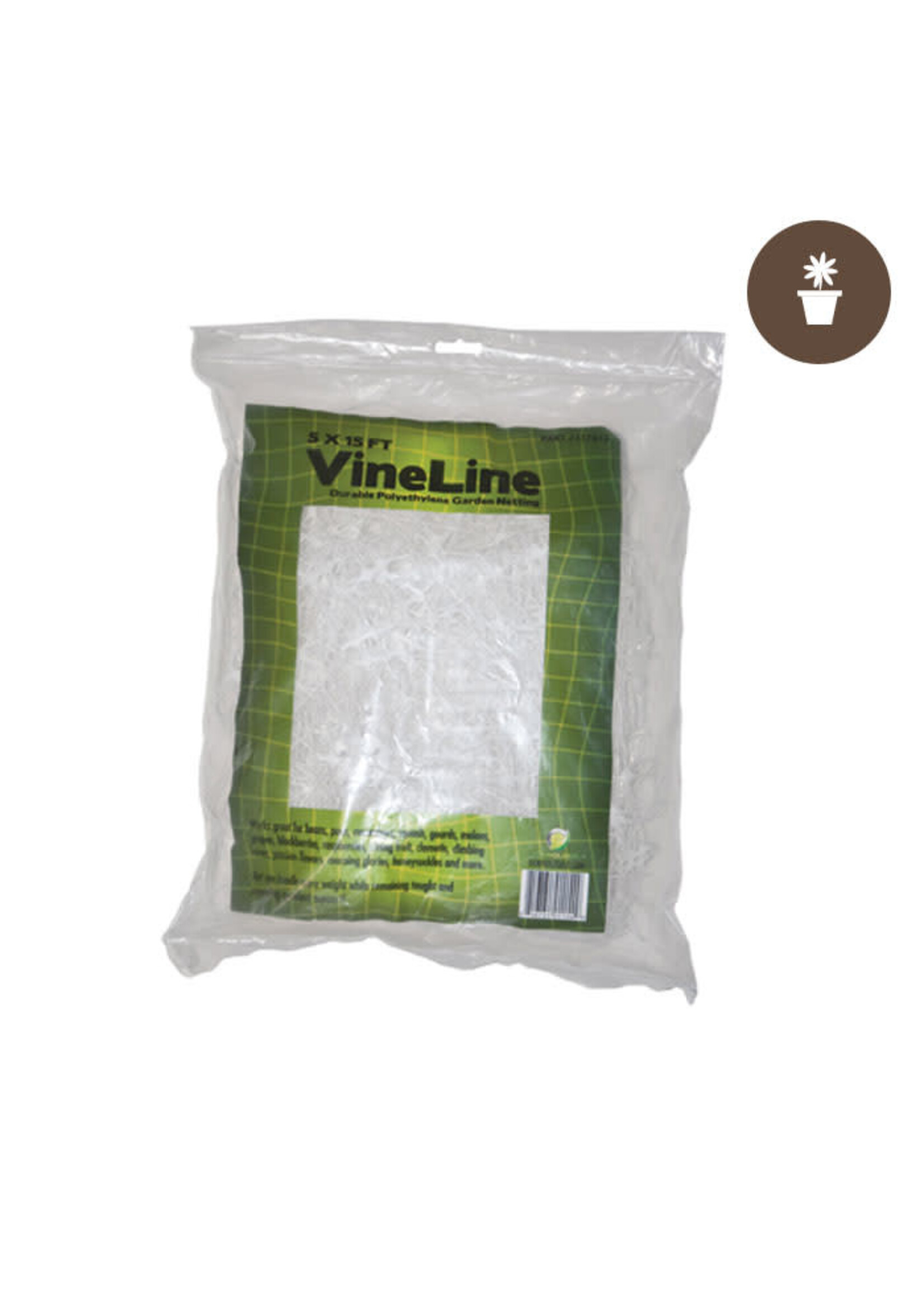 VineLine White VineLine Plastic Garden Netting Roll