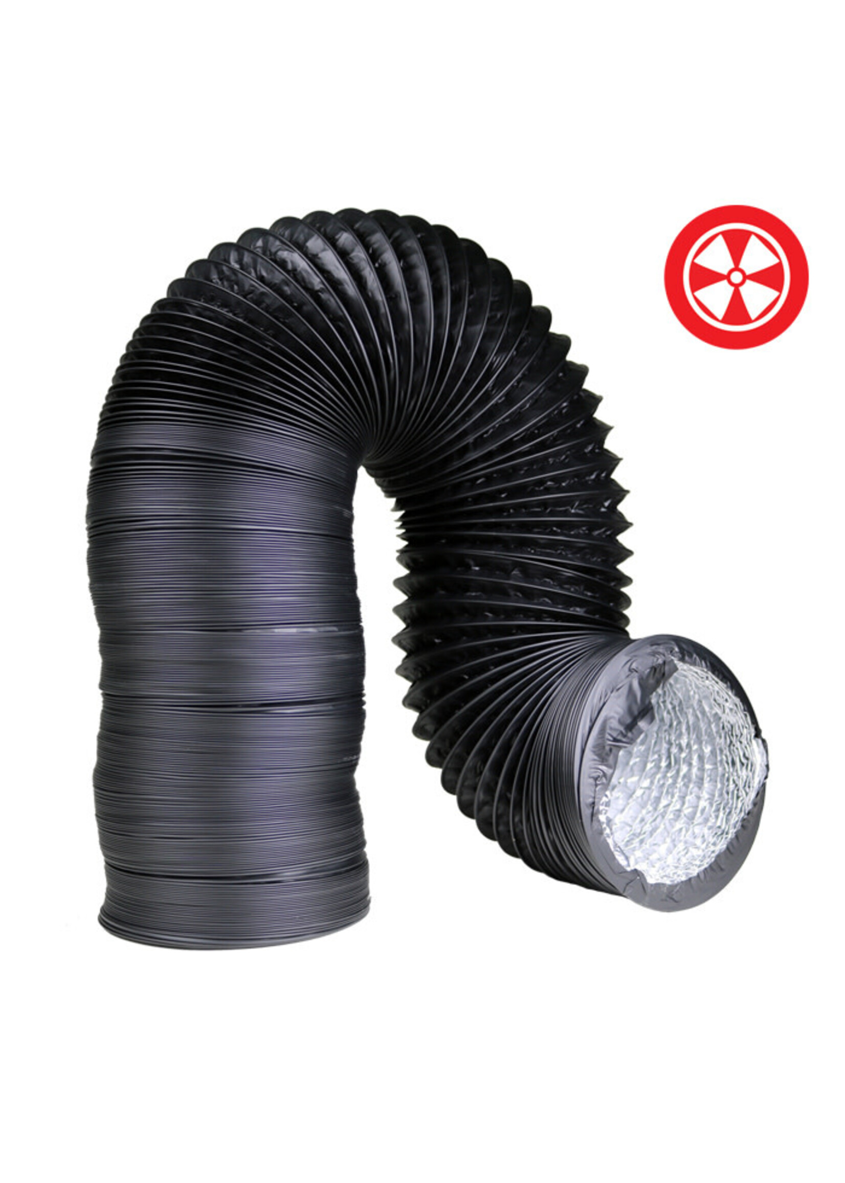 None Light Proof Black Ducting