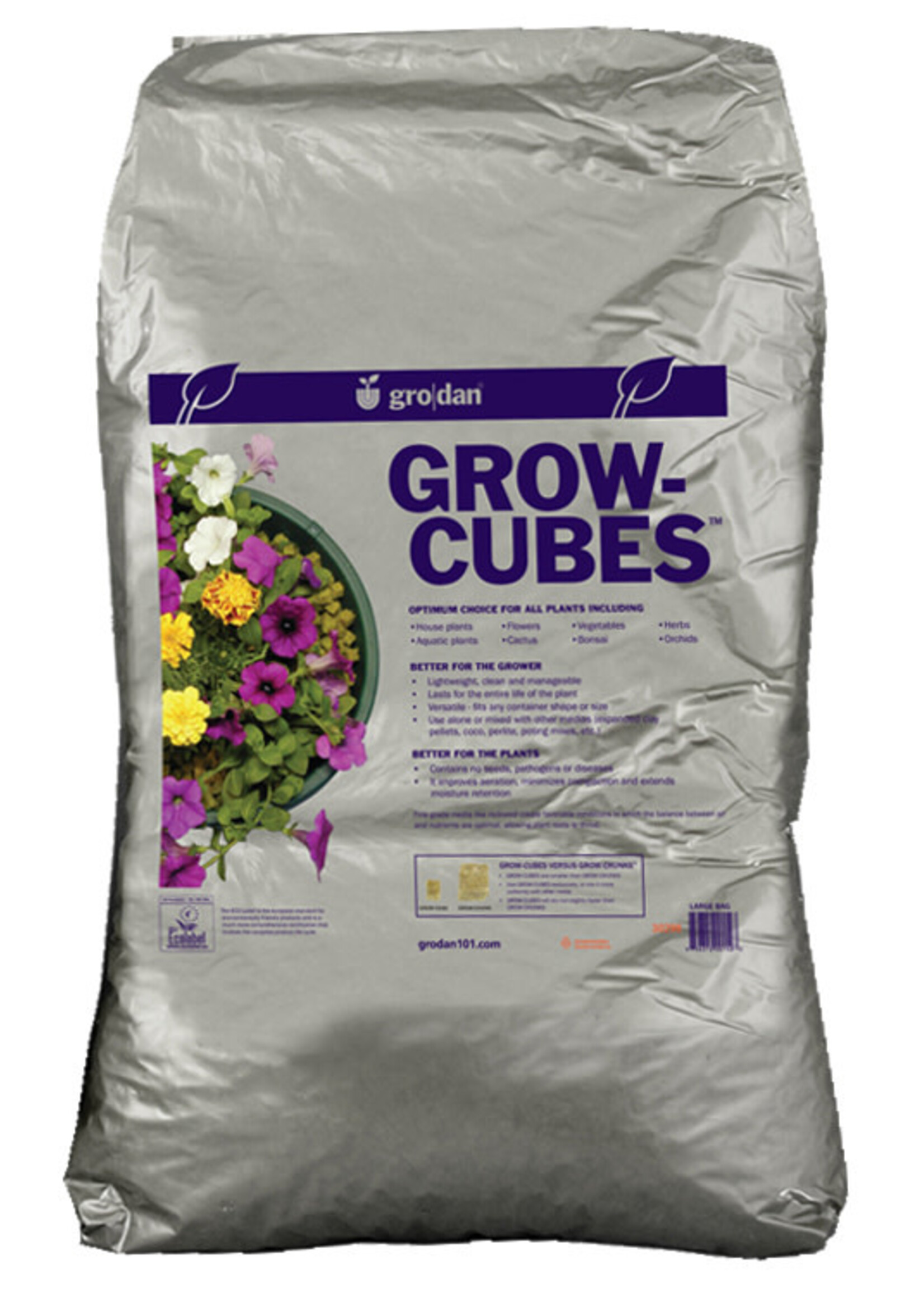 Grodan Grodan Stonewool Grow-Chunks 2 cu ft (3/Cs)