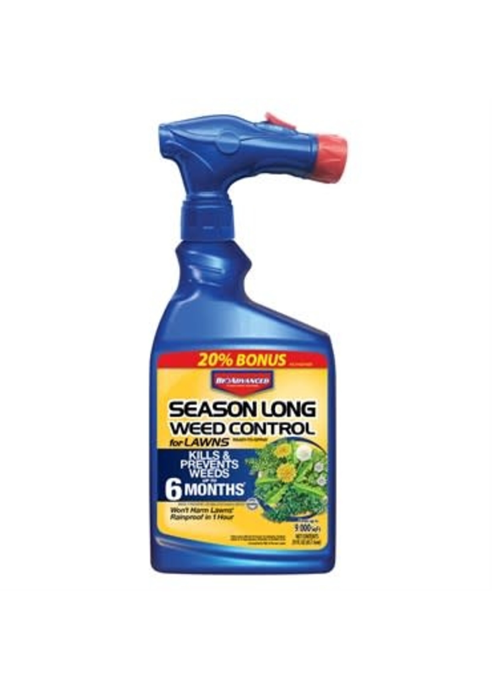 BioAdvanced® Season Long Weed Control for Lawns - 24oz - Ready-to-Spray - Hose-End Sprayer