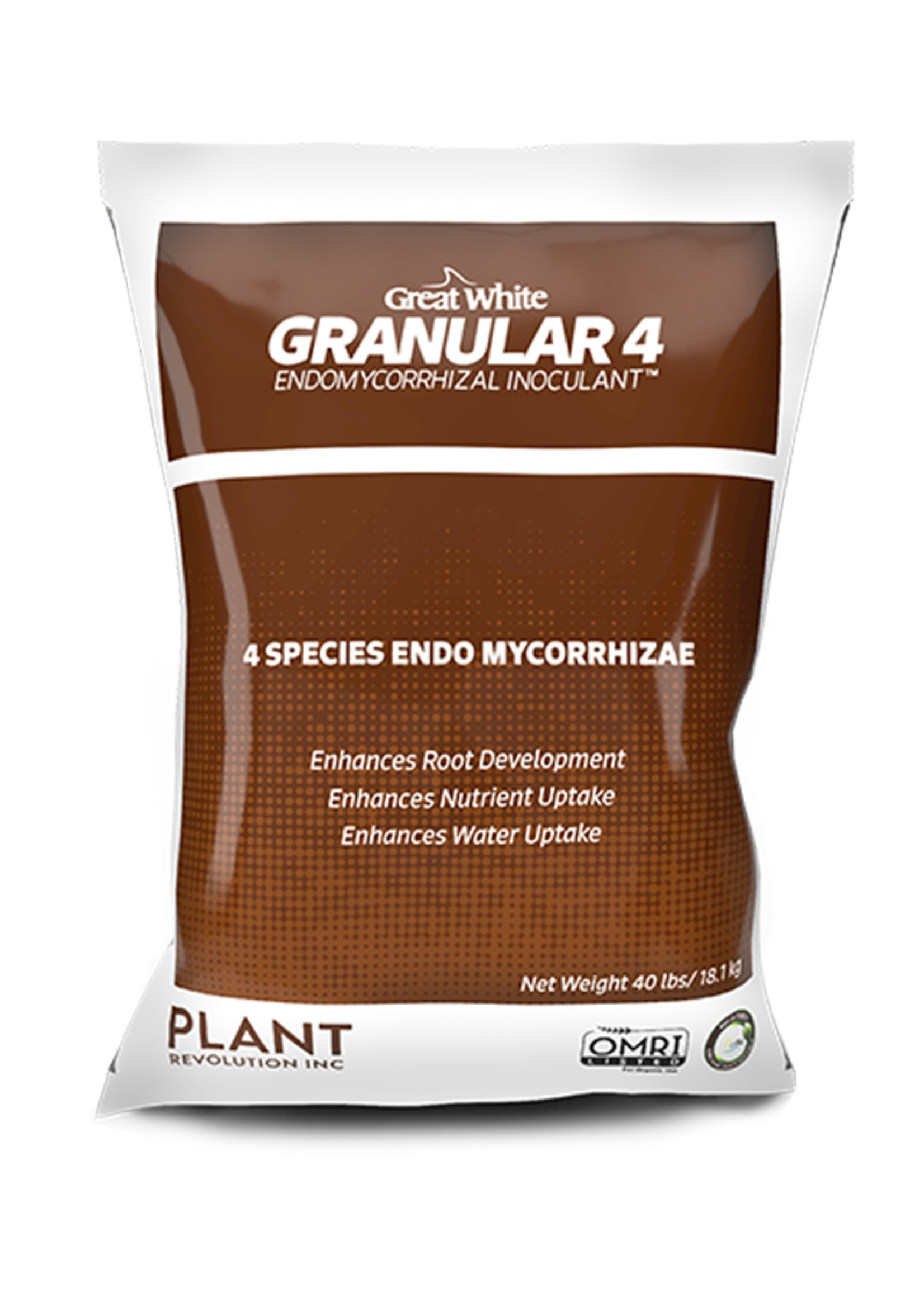 Plant Success / Great White Great White G4 4 species endo granular - 40lb
