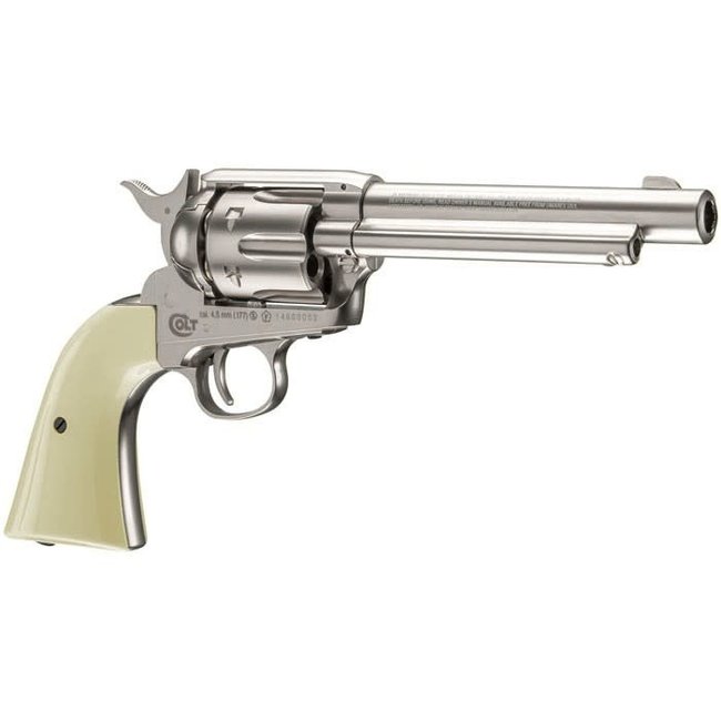 Colt Colt Peacemaker SAA BB Revolver BB - Nickel Finish