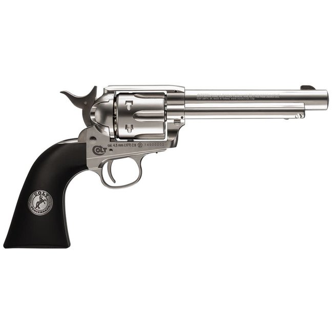 Colt Colt Peacemaker SAA Nickel - Pellet Version .177 Cal