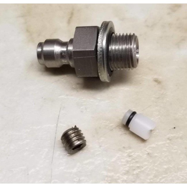 Best Fittings 1/8" BSP Male Quick-Disconnect Fill Valve
