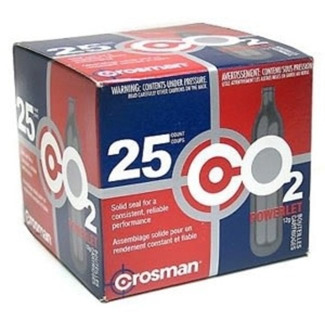 Crosman CO2 12g - 25ct
