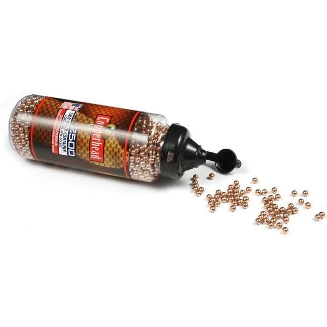 Crosman Copperhead Steel BB's - 2500ct