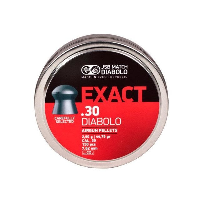 JSB Match Diabolo JSB Match Diabolo Exact .30 Cal, 44.75gr