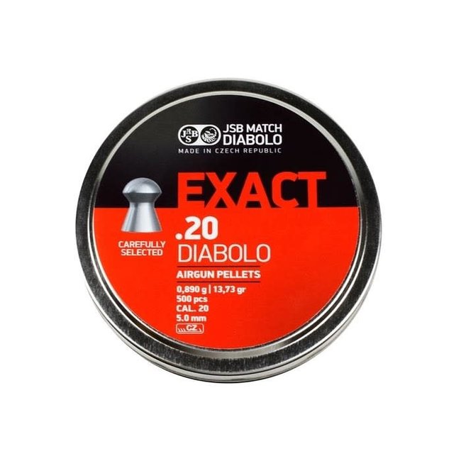 JSB Match Diabolo Exact Classic .20 Cal - 13.73gr - 500ct