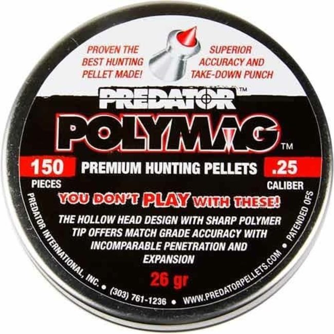 Predator International Predator Polymag .25 Cal