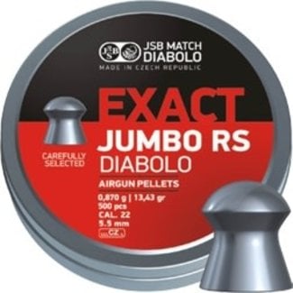 JSB Match Diabolo Exact Jumbo RS .22 Cal, 13.43gr