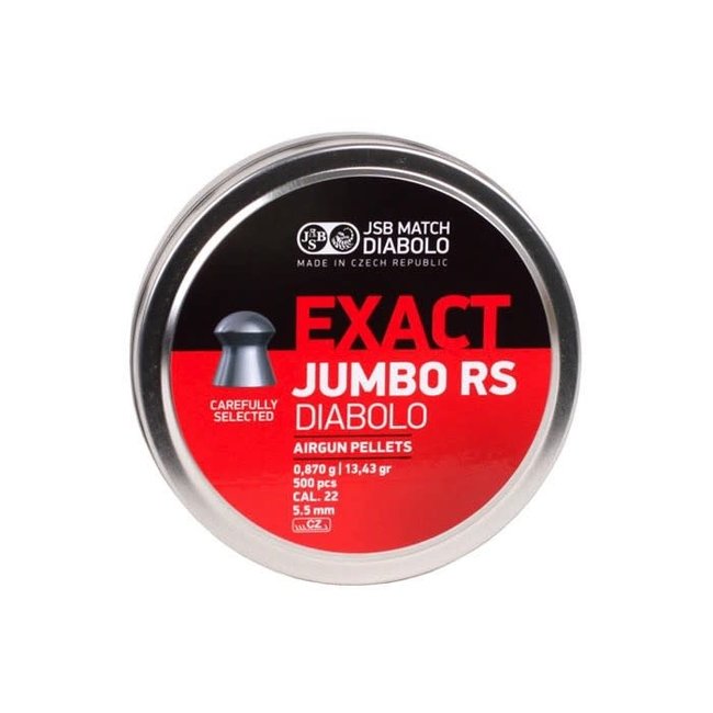 JSB Match Diabolo JSB Match Diabolo Exact Jumbo RS .22 Cal, 13.43gr