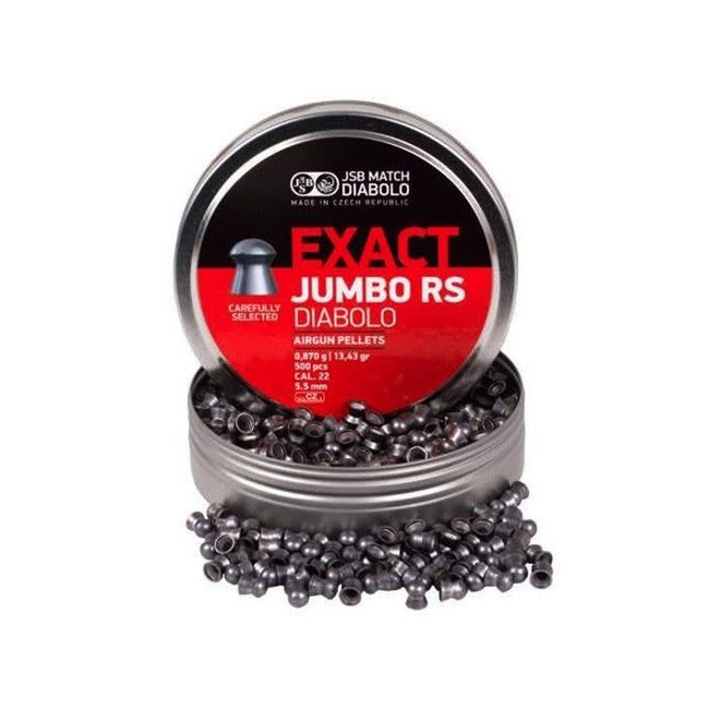 JSB Match Diabolo JSB Match Diabolo Exact Jumbo RS .22 Cal, 13.43gr