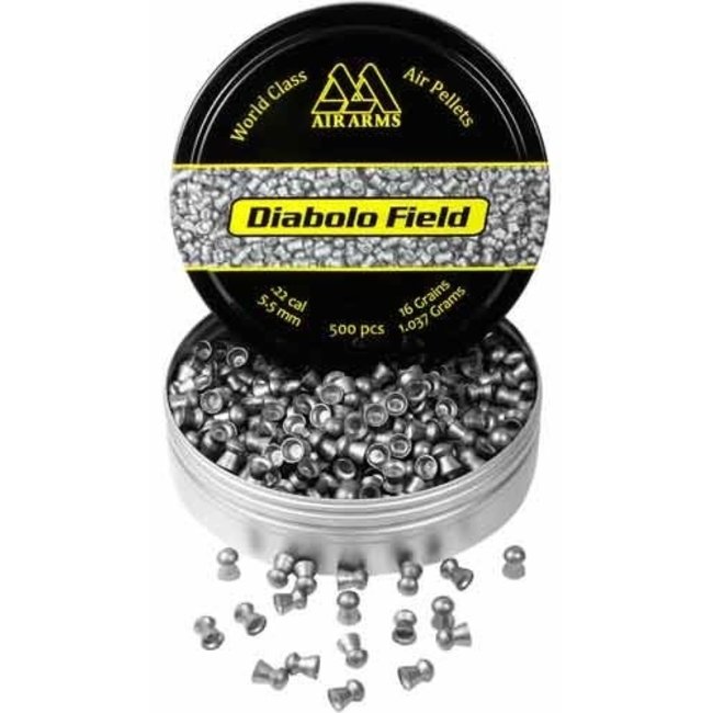 Air Arms Diabolo Field .22 Cal, 16gr, 5.52mm