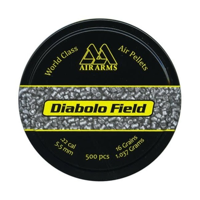 Air Arms Diabolo Field .22 Cal, 16gr, 5.51mm