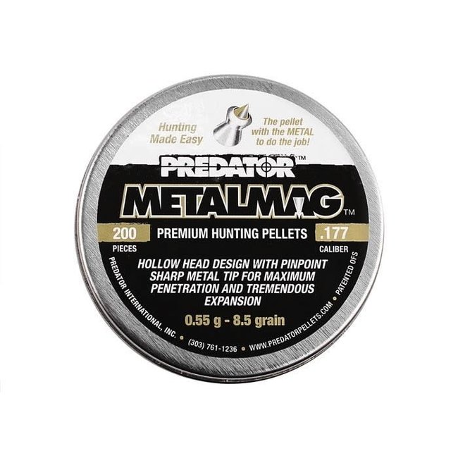 Predator International Predator Metalmag .177 Cal - 8.02gr - 200ct